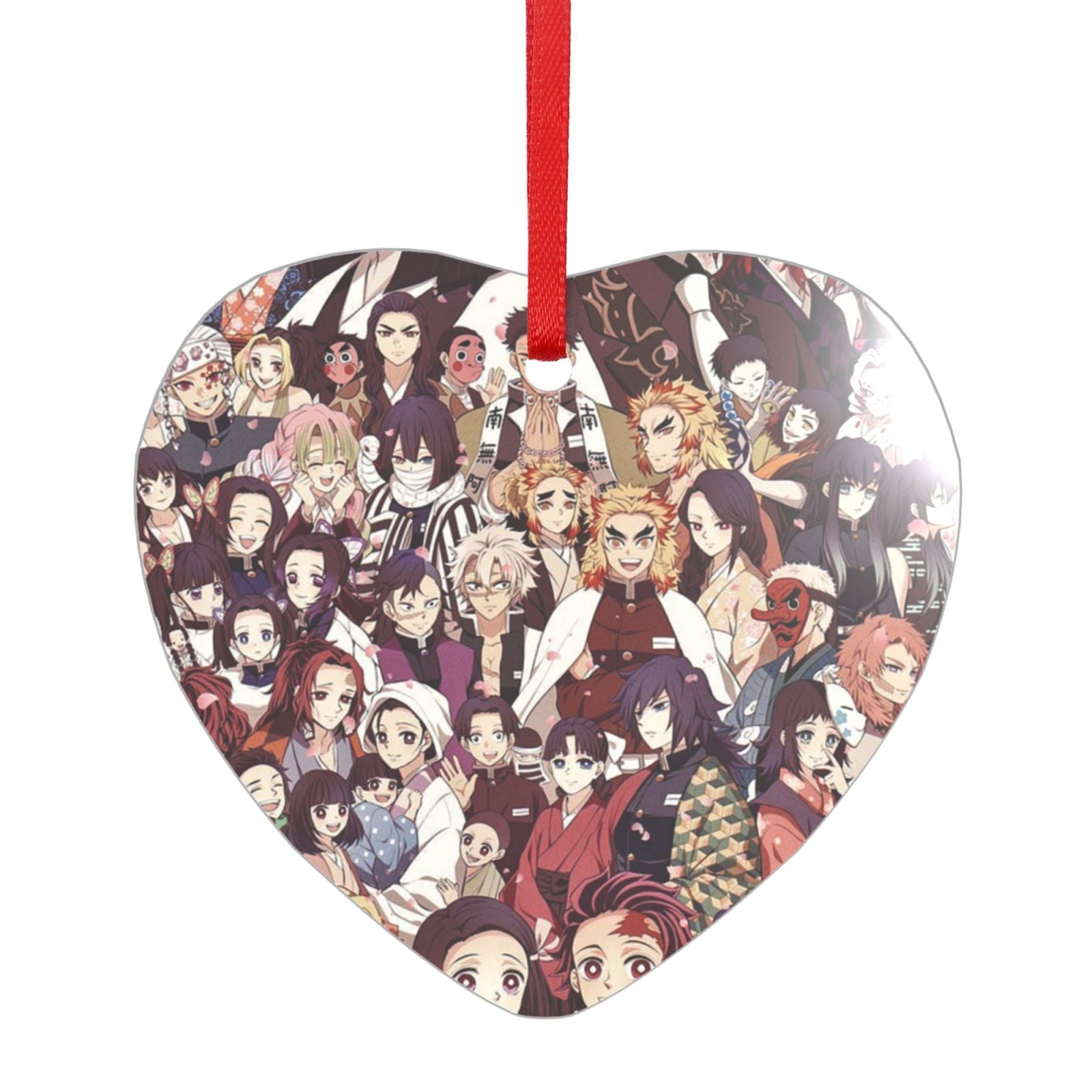 Kimetsu No Yaiba Demon Slayer Acrylic Christmas Pendant Shaped ...