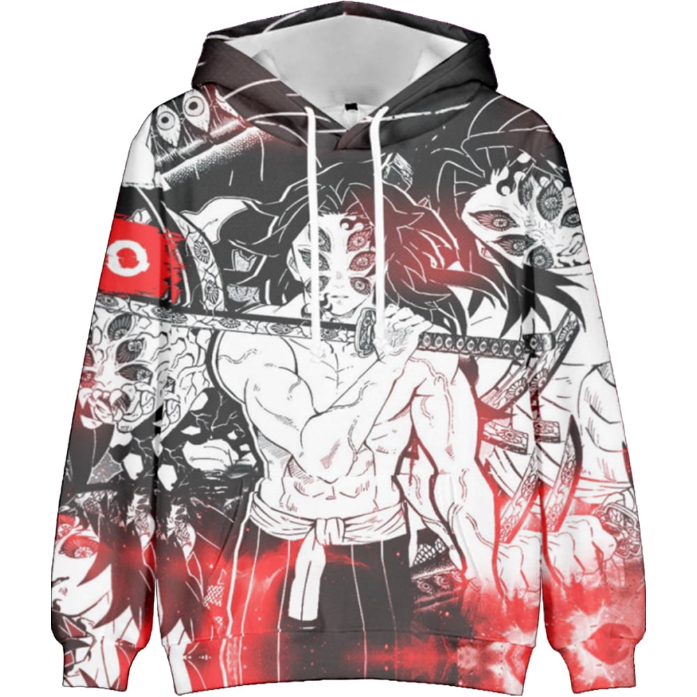 4-13Y Boy Girl 3D Hoodies Demon Slayer Kimetsu No Yaiba Japanese Anime Kids  Children Teen Hooded Sweatshirt Kimono Haori Yukata - AliExpress