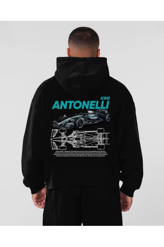 Kimi Antonelli Hoodie | F1 Rising Star Apparel | Unisex Racing Gift