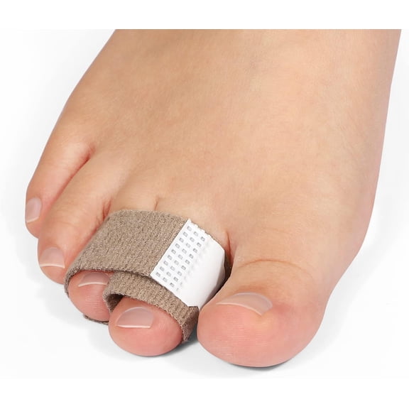 Kimihome 20 Pack Reusable Toe Splints Toe Tapes - Toe Corrector for Overlapping Toe, Hammer Toe Straighteners, Curled Toes & Crooked Toes