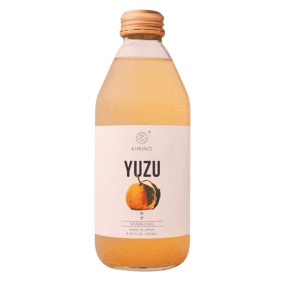 Kimino Sparkling Yuzu Juice 8.45 fl oz (Pack of 12)