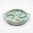 thumbnail image 1 of FancyKitty Silicone Slow Feeder Cat Bowl (Whisker-Friendly Design) – 16 Suction Cups Non-Slip Anti-Flip Puzzle Bowl for Cats & Kittens – Food Grade (Marble Green), 1 of 21