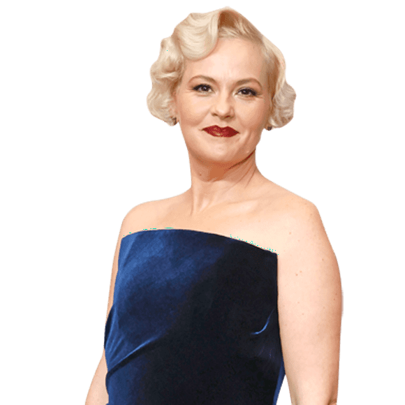 Kimmy Gatewood (Long Dress) Half Body Buddy Cutout