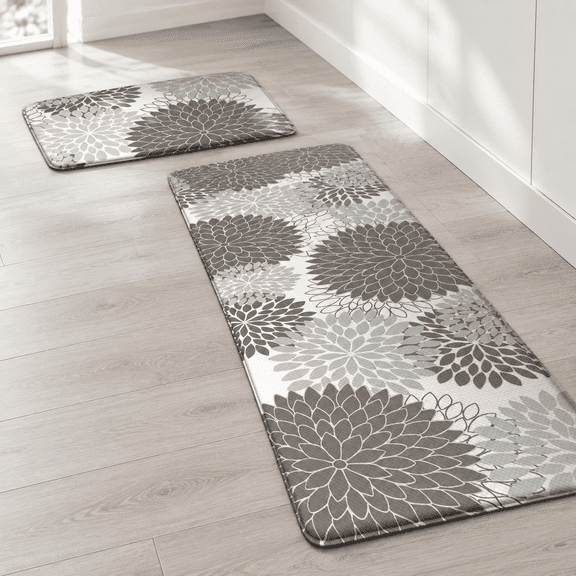 Kimode Anti Kitchen Mats For Floor Cushioned Rugs Sets Of 2