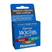 Kimono Condoms - Micro Thin - Variety Pack - 3 Count