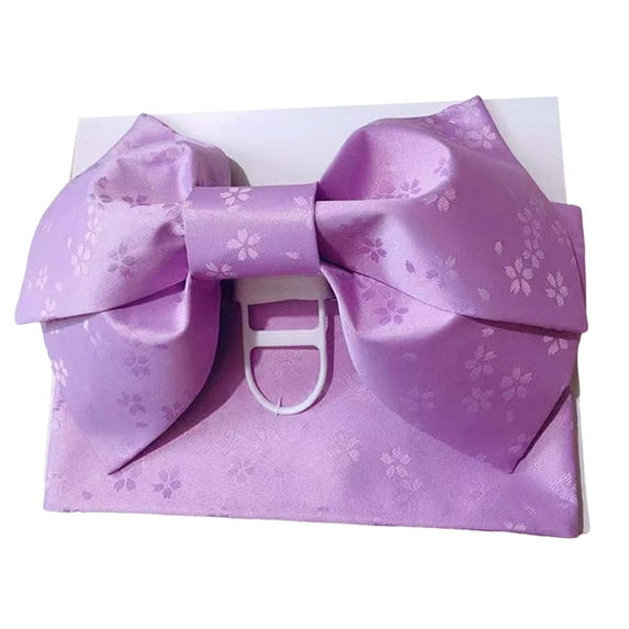 Kimono Obi Japanese Belt, Robe Waist Strap Bow Cummerbund Sash Floral Pattern