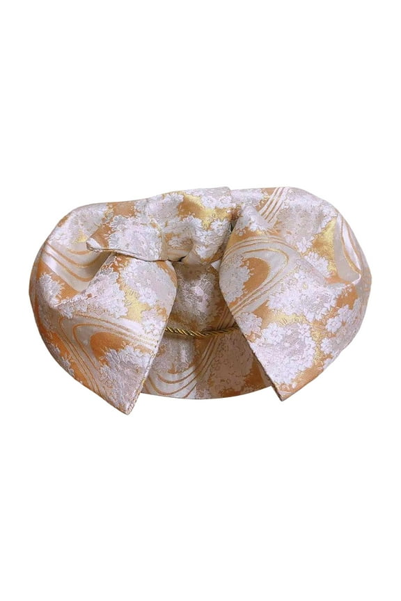 Kimono Obi Japanese Sash Belt Bow Waistband Floral Pattern Geisha Waist Belt style C
