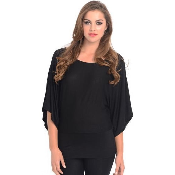 Kimono Off-Shoulder Tee T-shirt Top
