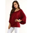 thumbnail image 1 of Kimono Off-Shoulder Tee T-shirt Top, 1 of 1