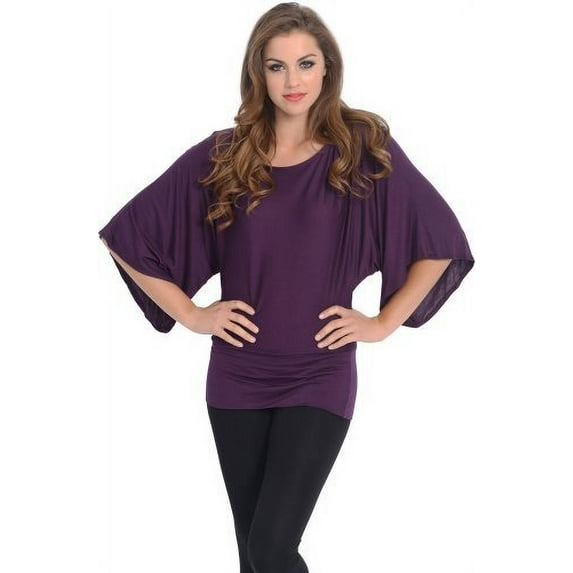 Kimono Off-Shoulder Tee T-shirt Top