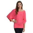 thumbnail image 1 of Kimono Off-Shoulder Tee T-shirt Top, 1 of 1