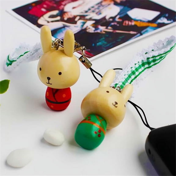 Kimono Rabbit 1 - Cell Phone Charm Strap  Camera Charm Strap & Handbags Charms
