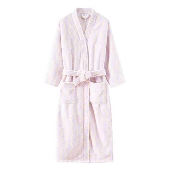Kimono Robe Bath Robes for Women,Loungewear Dress Full Length Sleepwear Warm Housecoat, Ladies Casual Nightgown Shower Robe