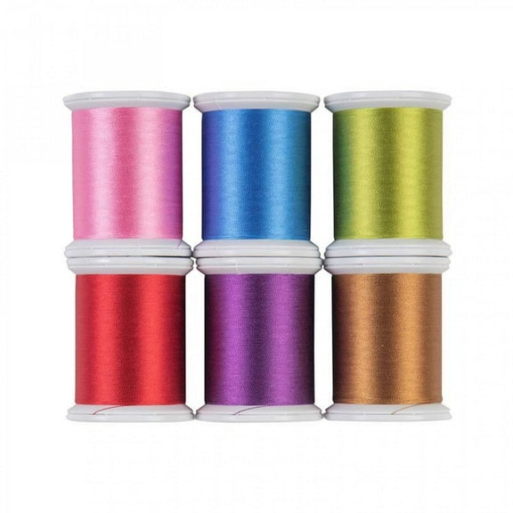 Kimono Silk 6-Spool Thread Set Spring Collection by Superior Threads
