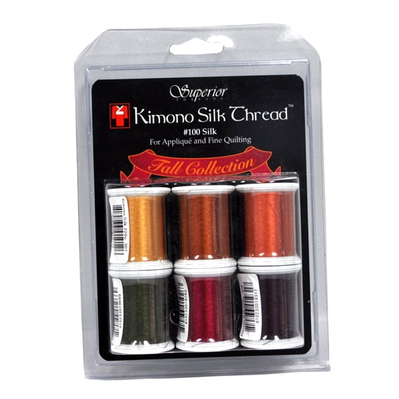 Kimono Silk Fall Collection Thread Set 6 Spools