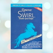 Kimono Swirl Condom - Pack Of 36