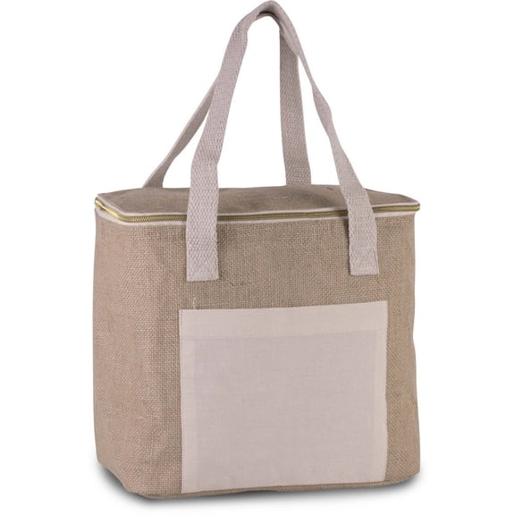 Kimood Large Jute Cool Bag