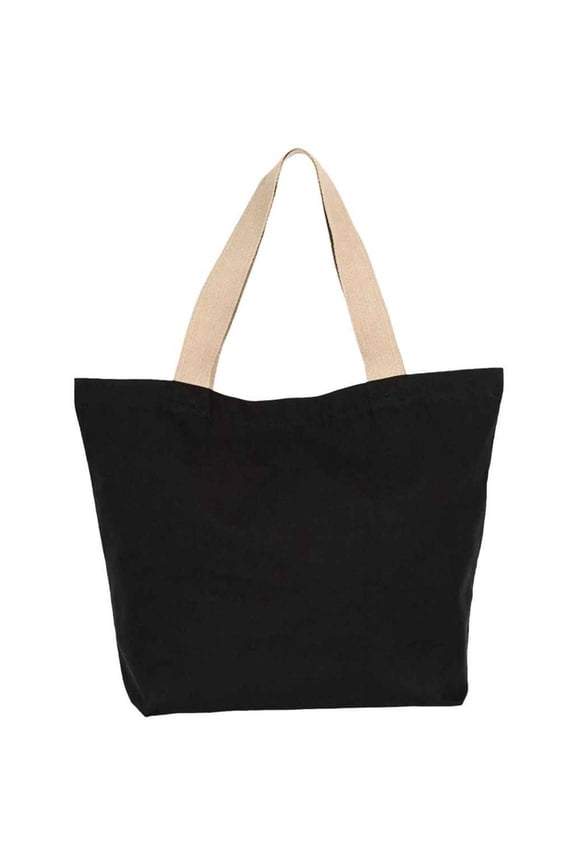 Large Recycled Flat Base Tote Bag