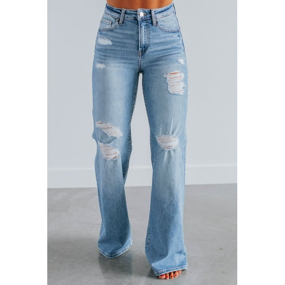 Kimora Risen Jeans - Light Wash