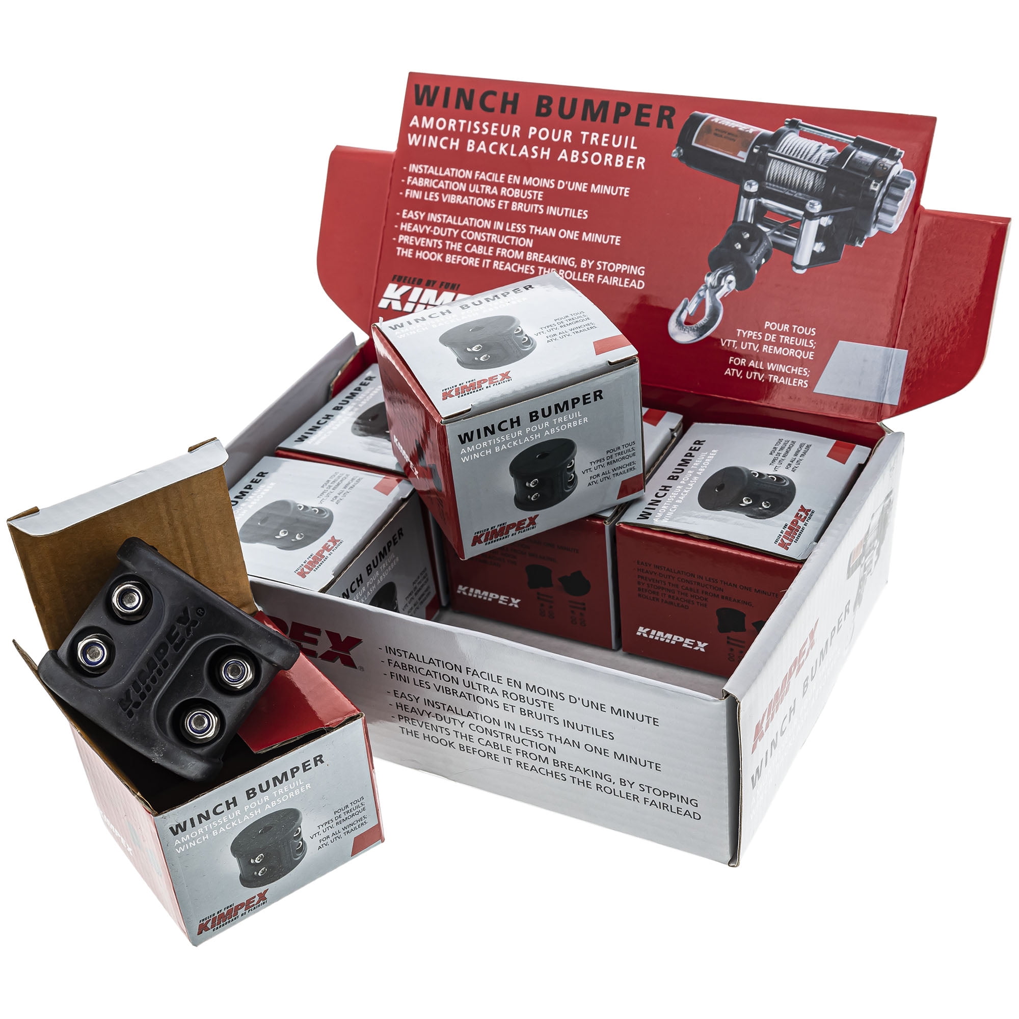 Kimpex 258036 6 Winch Bumpers Alterra Stampede Wildcat XR 500 550 570