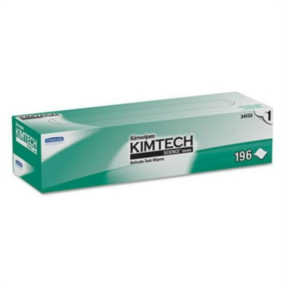 Kimtech 11.8 x 11.8 1-Ply Kimwipes Delicate Task Wipers