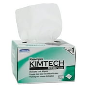 Kimtech Science Kimwipes Delicate Task Wipes 34155, Pop-Up Box, White 60 Boxes of 286 Sheets, 17,160 Sheet Total