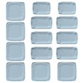 thumbnail image 1 of Kimunuk 14 Pcs Outdoor Cushion Slipcovers, Replacement Outdoor Patio Cushion Covers with 3 Size, Waterproof and Zippered, Fit for Outdoor Furniture, Patio Sofa Couch, Covers Only, Sky Blue, 1 of 6