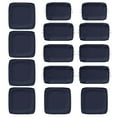 thumbnail image 1 of Kimunuk 14 Pcs Outdoor Cushion Slipcovers, Replacement Outdoor Patio Cushion Covers with 3 Size, Waterproof and Zippered, Fit for Outdoor Furniture, Patio Sofa Couch, Covers Only, Navy Blue, 1 of 6