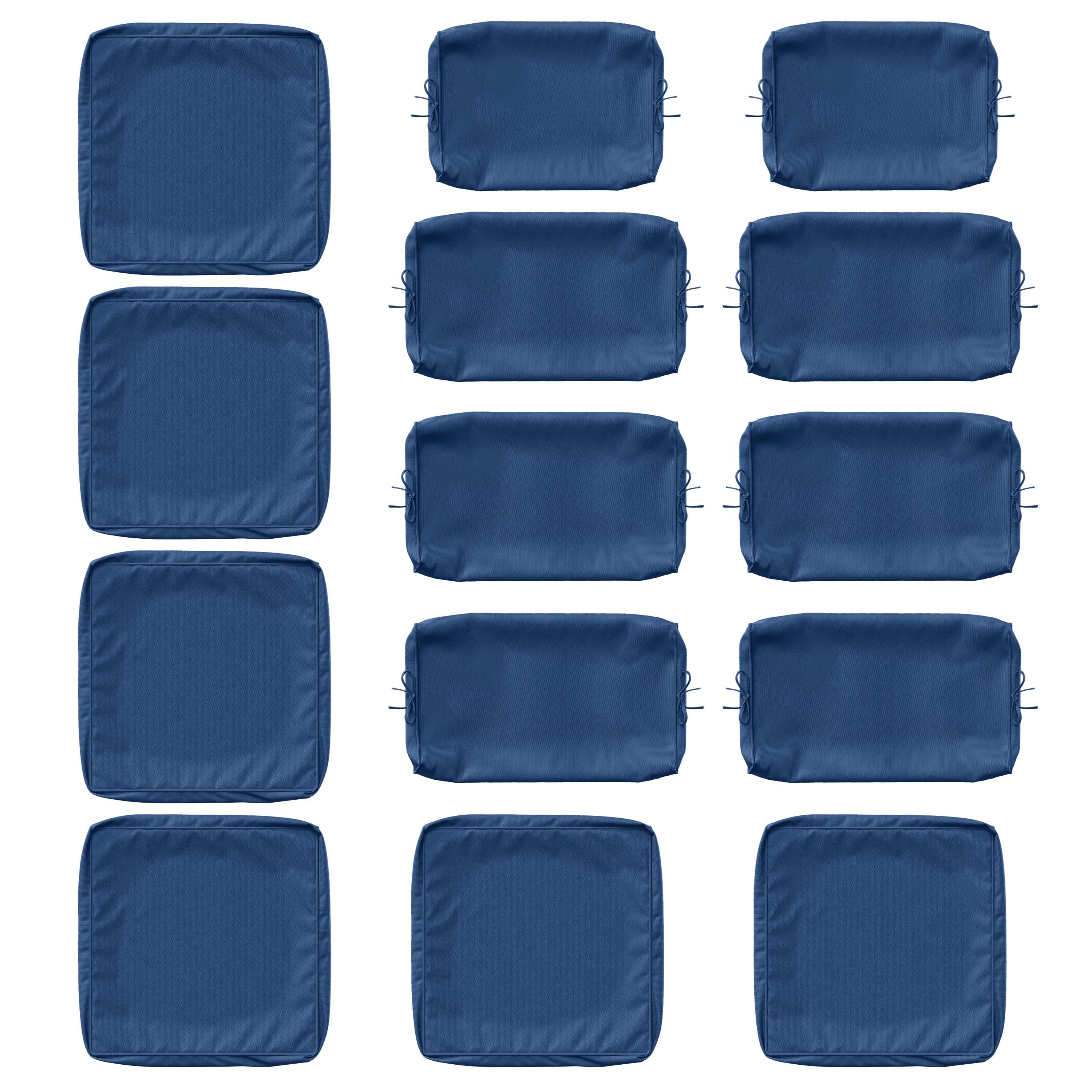 Walmart 14 Pcs Outdoor Rattan Chair Cushion Covers Replacement with