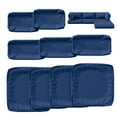 thumbnail image 1 of Kimunuk 9Pcs Outdoor Slipcovers for Cushions, Waterproof Patio Cushion Replacement Covers with Zipper for 4-Seat Patio Furniture Set, Blue, 1 of 5