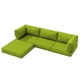 thumbnail image 1 of Kimunuk 9 Pcs Outdoor Patio Replacement Cushions,Waterproof Cushions for 4-Seat Outdoor Sectional Sofa Couch, Grass Green, 1 of 6