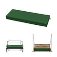 thumbnail image 1 of Kimunuk Outdoor Bench Cushion, 48" x 18" x 3.5" Waterproof Swing Cushion with Ties for Patio Porch Furniture, Green, 1 of 7