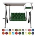 thumbnail image 1 of Kimunuk Outdoor Porch Swing Cushion, 40" X 40" X 5" Waterproof Bench Chair Replacement Cushion with 6 Ties for Patio, Green, 1 of 7