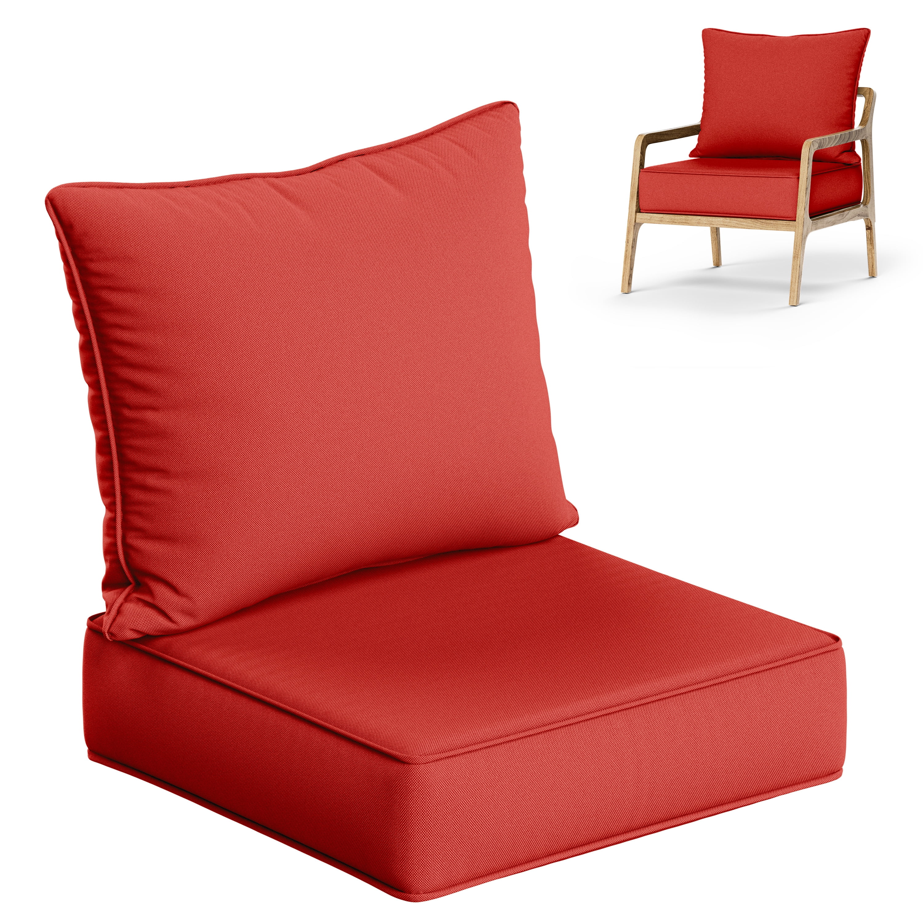 Kimunuk Outdoor Deep Seat Cushion Set, 24