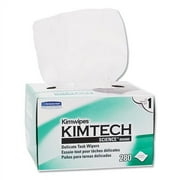 Kimwipes Delicate Task Kimtech Science Wipers (34256), White, 1-Ply