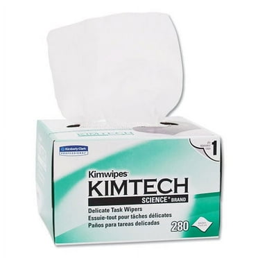 Kimwipes Delicate Task Kimtech Science Wipers (34256), White, 1-Ply