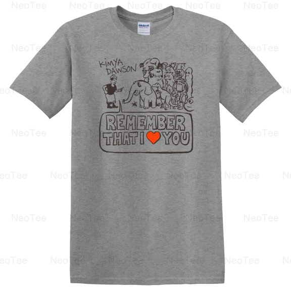 Kimya Dawson Remember That I Love You Album Cover Indie Folk Music T-Shirt Unisex, up to 5XL
