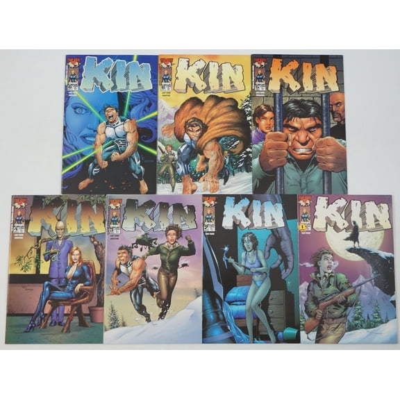 Kin #1-6 VF/NM complete series + Art Adams variant ; Image (2016AA)