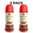 thumbnail image 1 of Kin Dee Fish Sauce with Thai Chili Peppers 2 Pack 10 oz, 1 of 5