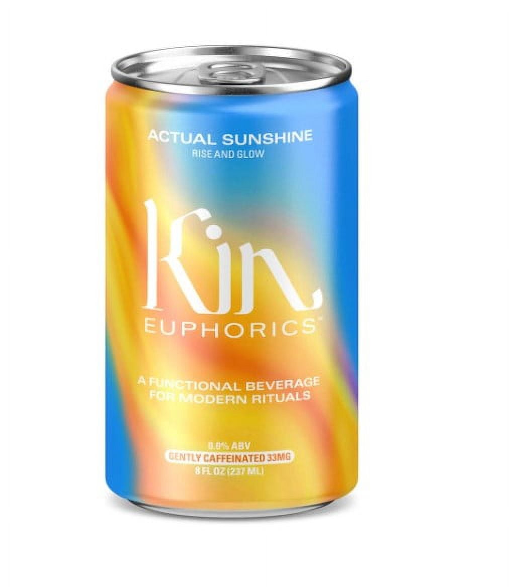 Kin Euphorics Actual Sunshine Ready To Drink, 8 Oz. ( Pack Of 8