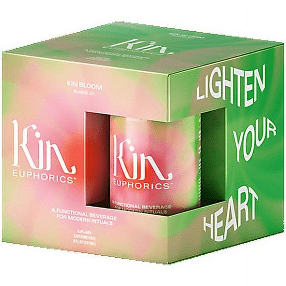 Kin Euphorics - Kin Bloom Non-Alcoholic Functional Beverage, 8 fl oz | Multiple Sizes