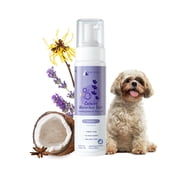 kin+kind Waterless Dry Shampoo for Dogs - Rinse-Free, Eliminate Itch and Odor, Natural Formula with Witch Hazel, Coconut Oil, Olive Oil and Lavender - Made in USA