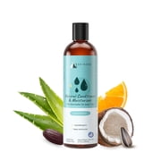 kin+kind Natural Dog and Cat Conditioner - Coat Moisturizer & Detangler - Shea Butter - Unscented - 12 fl oz