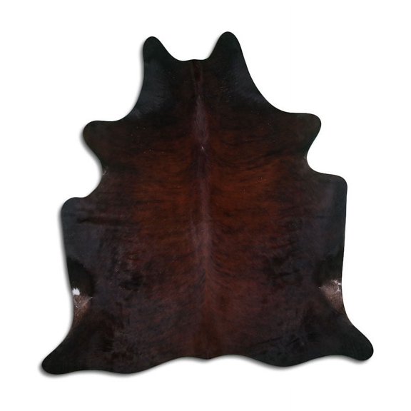 Kin NATURAL cowhide rugs for sale DARK BRINDLE rug