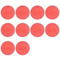 Kinaerty 10Pcs 64MM Air Hockey Pucks Heavy Duty Plastic Lightweight