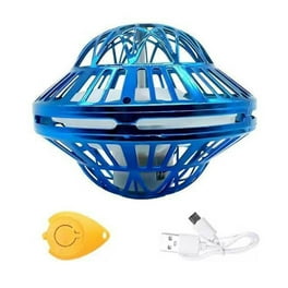 YINYUN LED Flying Orb Ball Toy Hand Controlled Mini Drone Safe for Kids Adults Indoor Outdoor Red Walmart