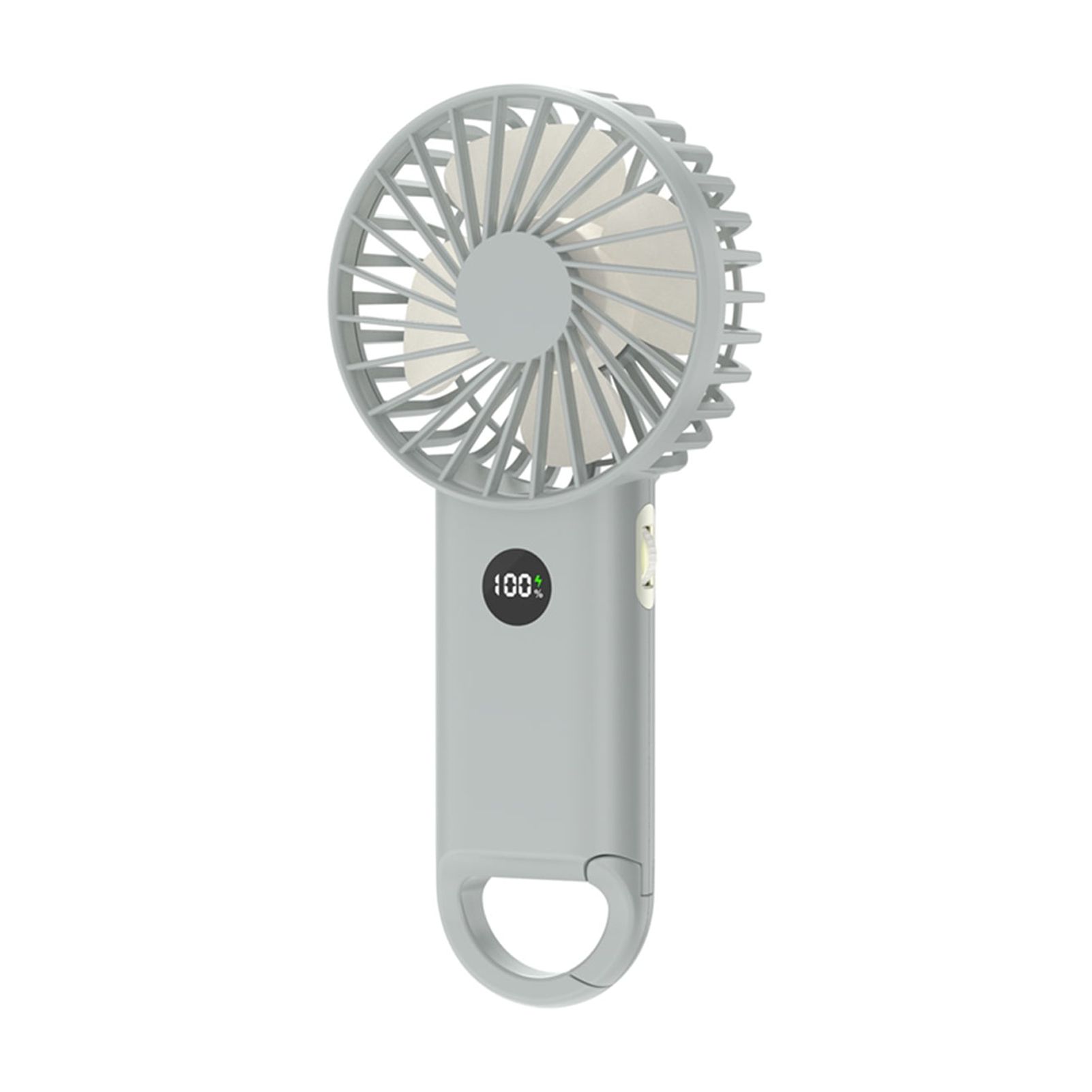 Kinaerty Handheld Fan with Digital Display Speed Adjustable Low Noise