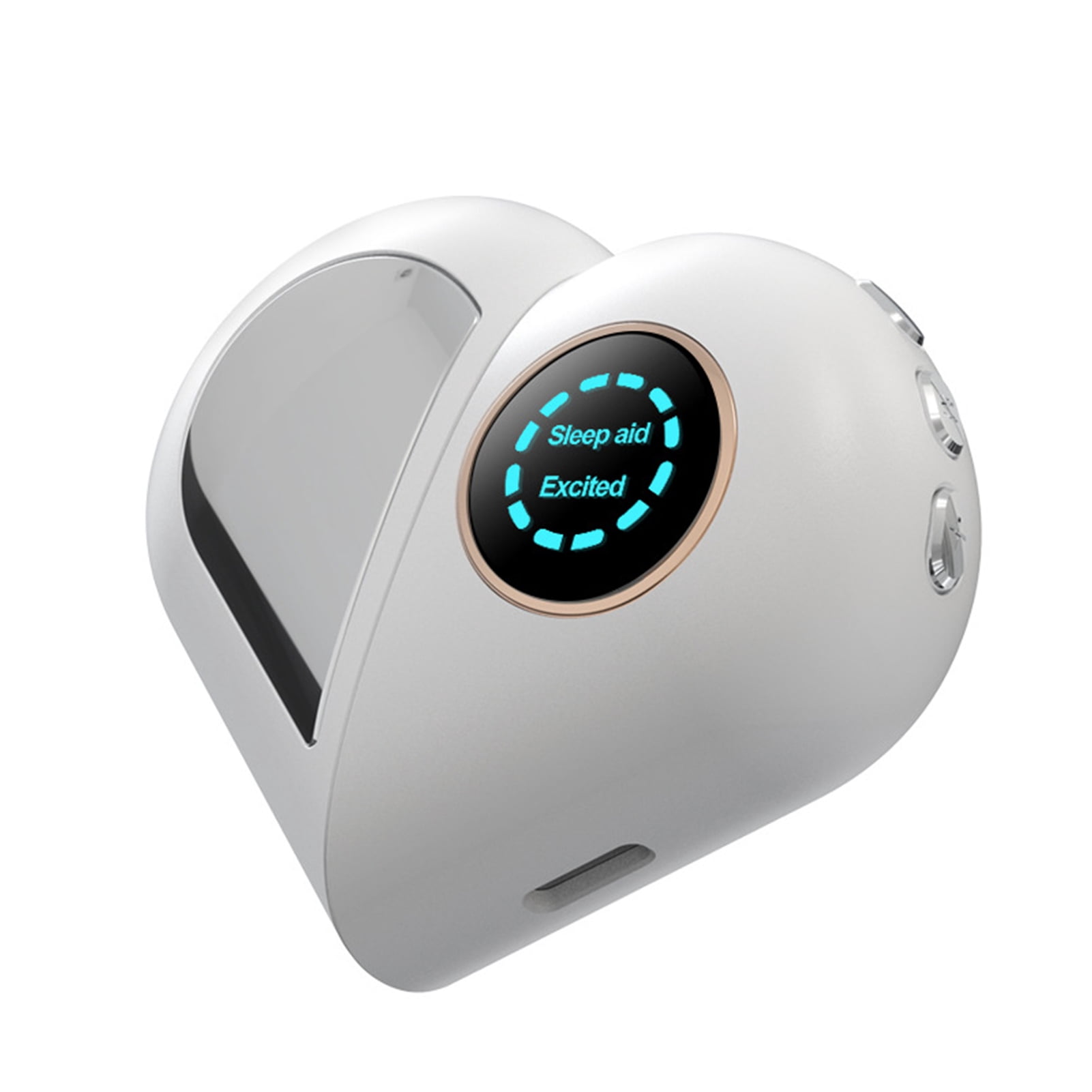 Kinaerty KS-ZMY02 Sleep Aid Device 12-Speed LCD Micro-current 2 Modes USB 180mAh Smart Sleep Instrument Bedroom Accessory
