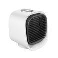 Kinaerty Mini Air Cooler Desktop Cooling Fan with 3 Speed Settings