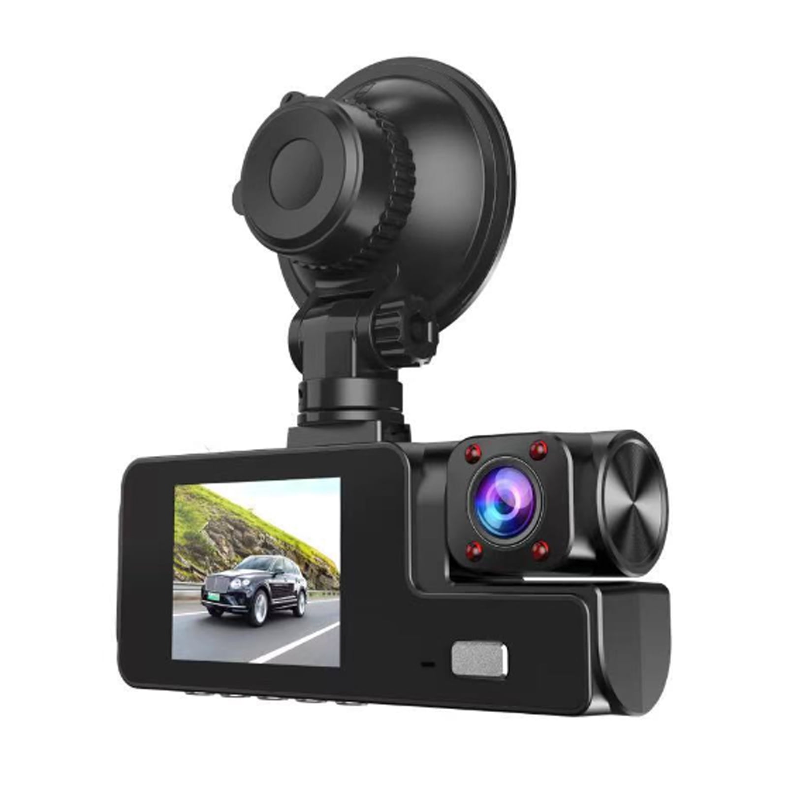 Kinaerty Night Vision Dash Cam Car Driving Recorder 170-Degree Wide ...